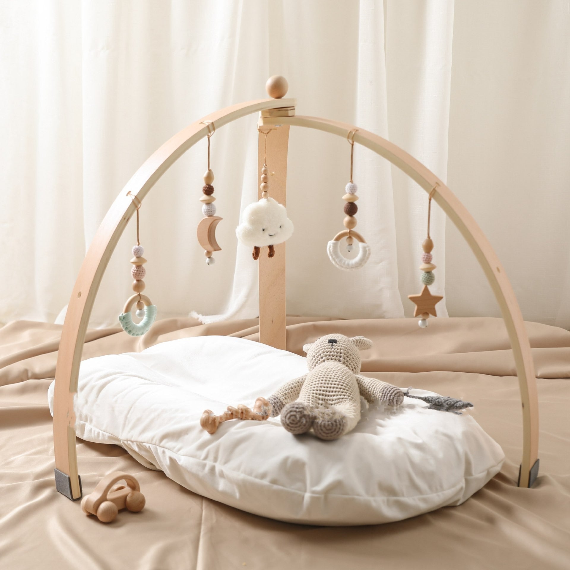 Babygym i trä