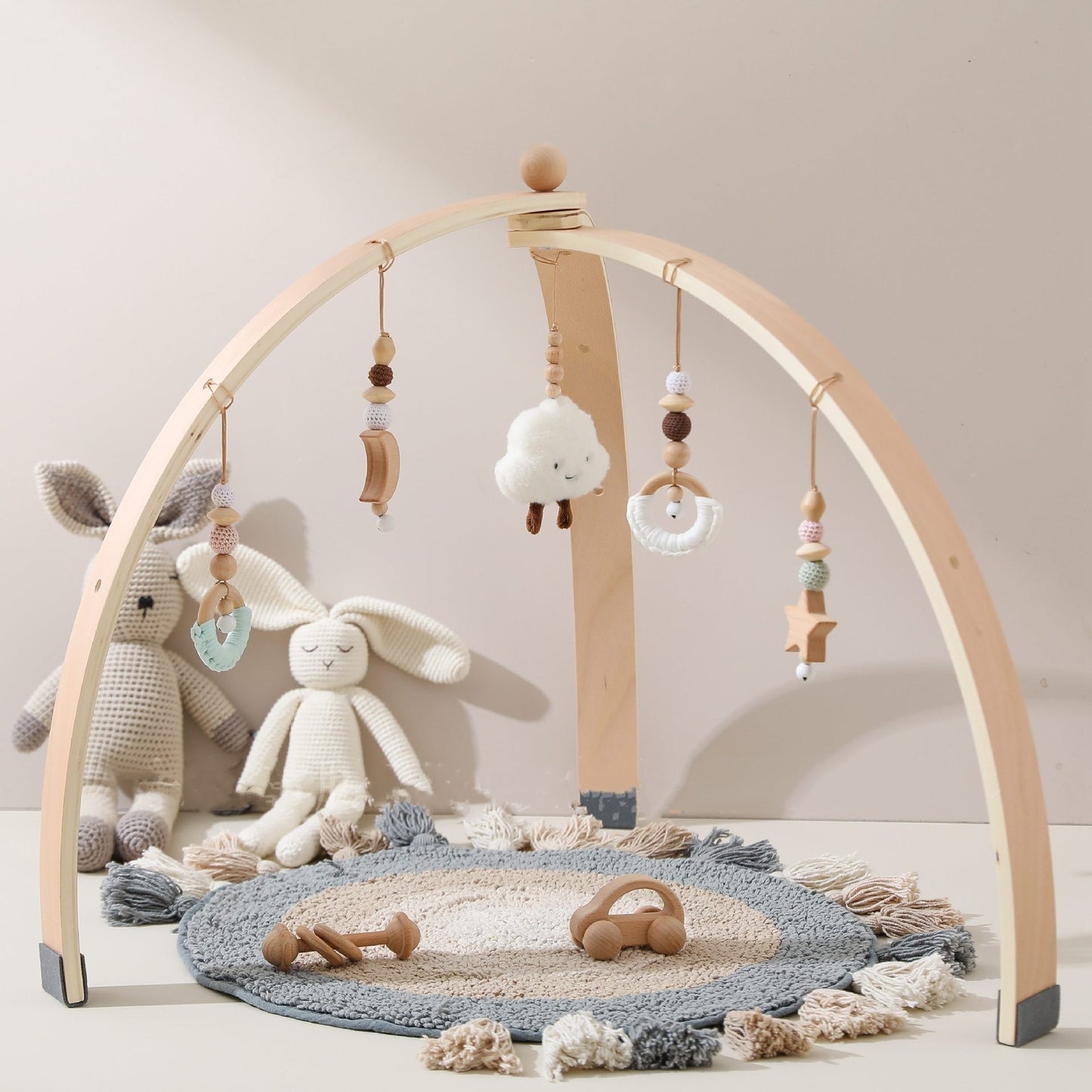Babygym i trä