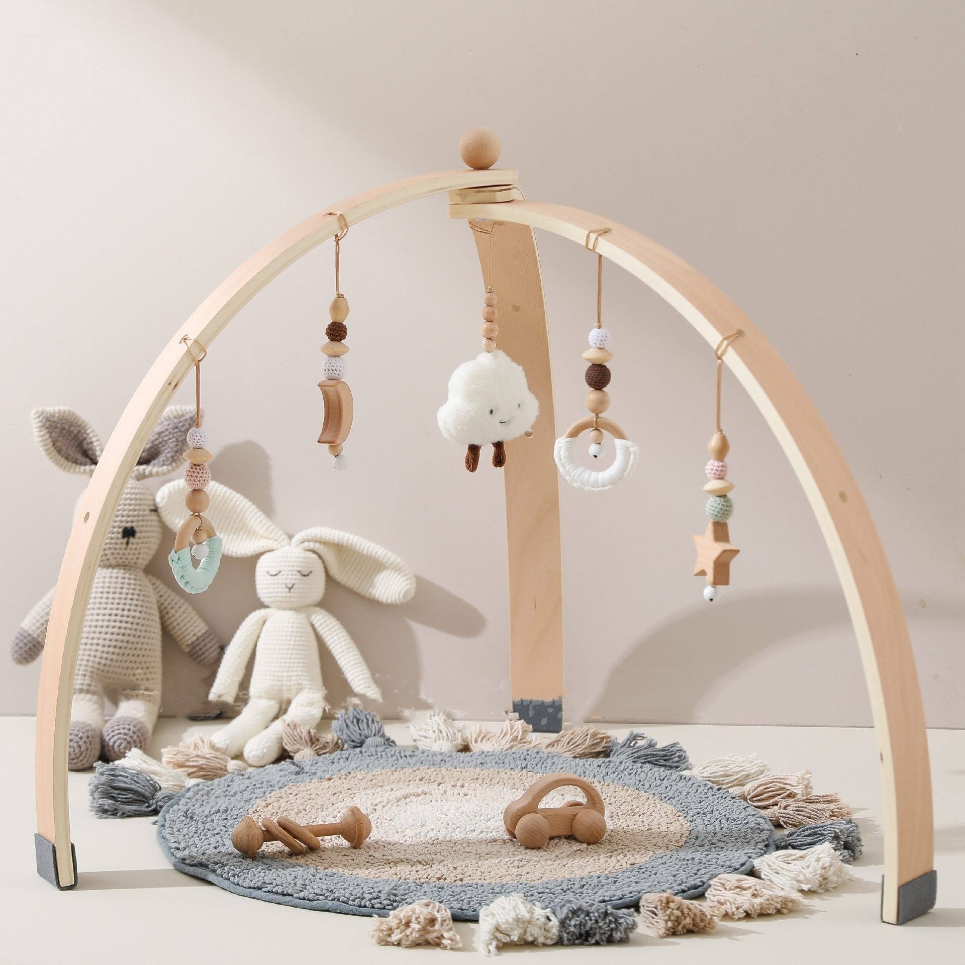 Babygym i trä