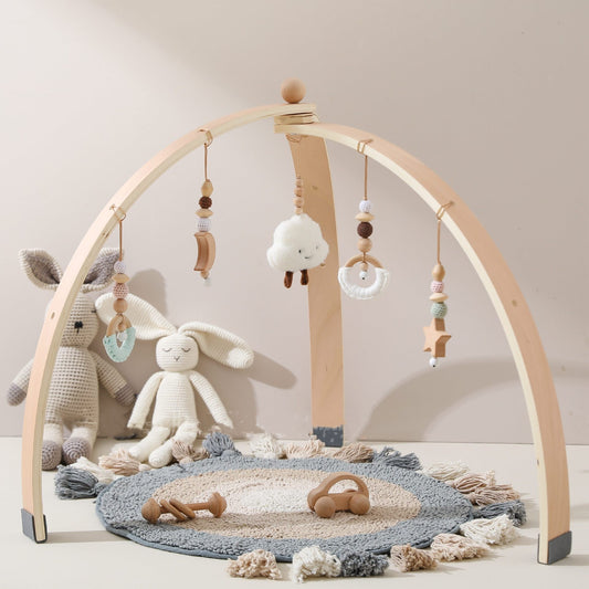 Babygym i trä