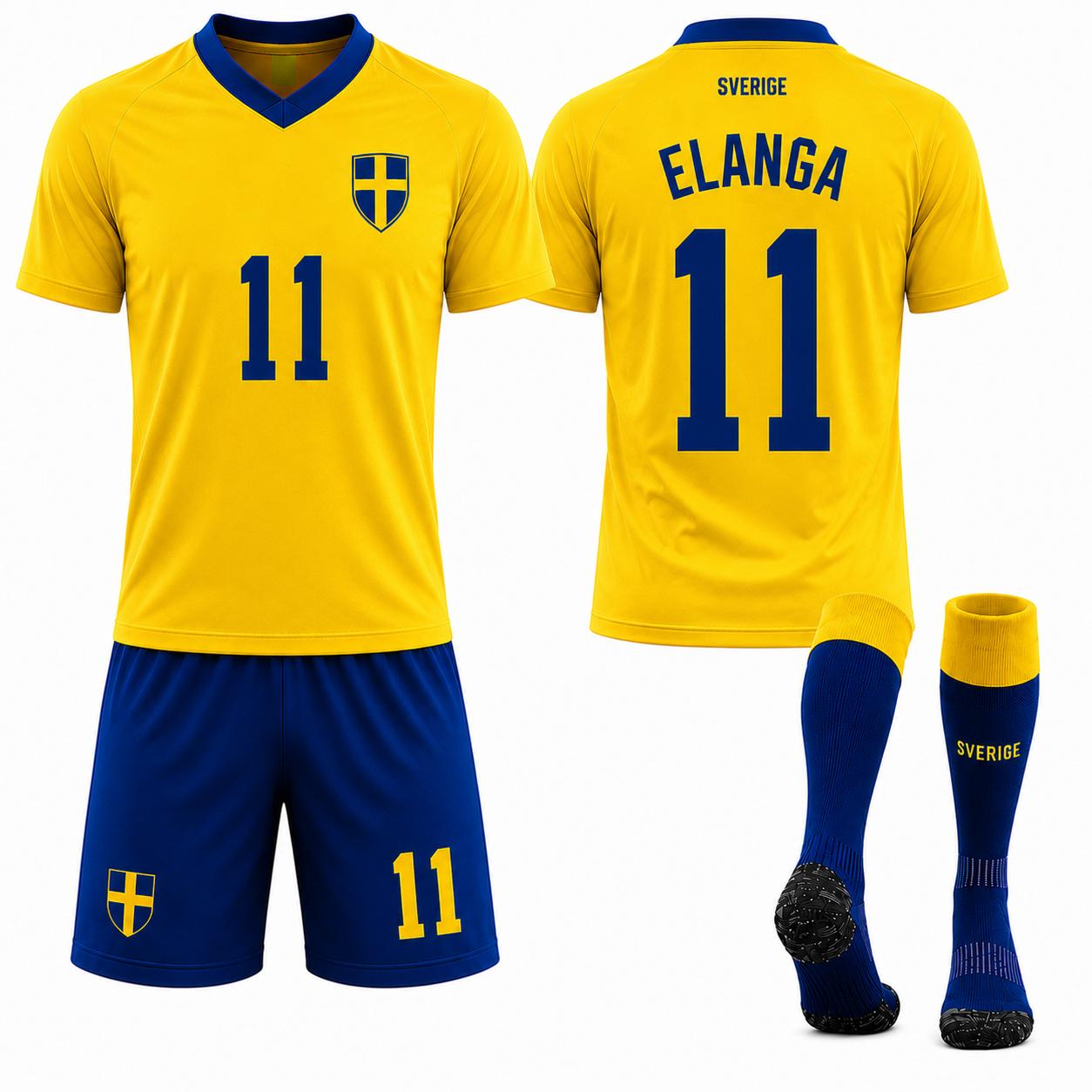 Sverige Supporterset 2026 – Barn & Ungdom