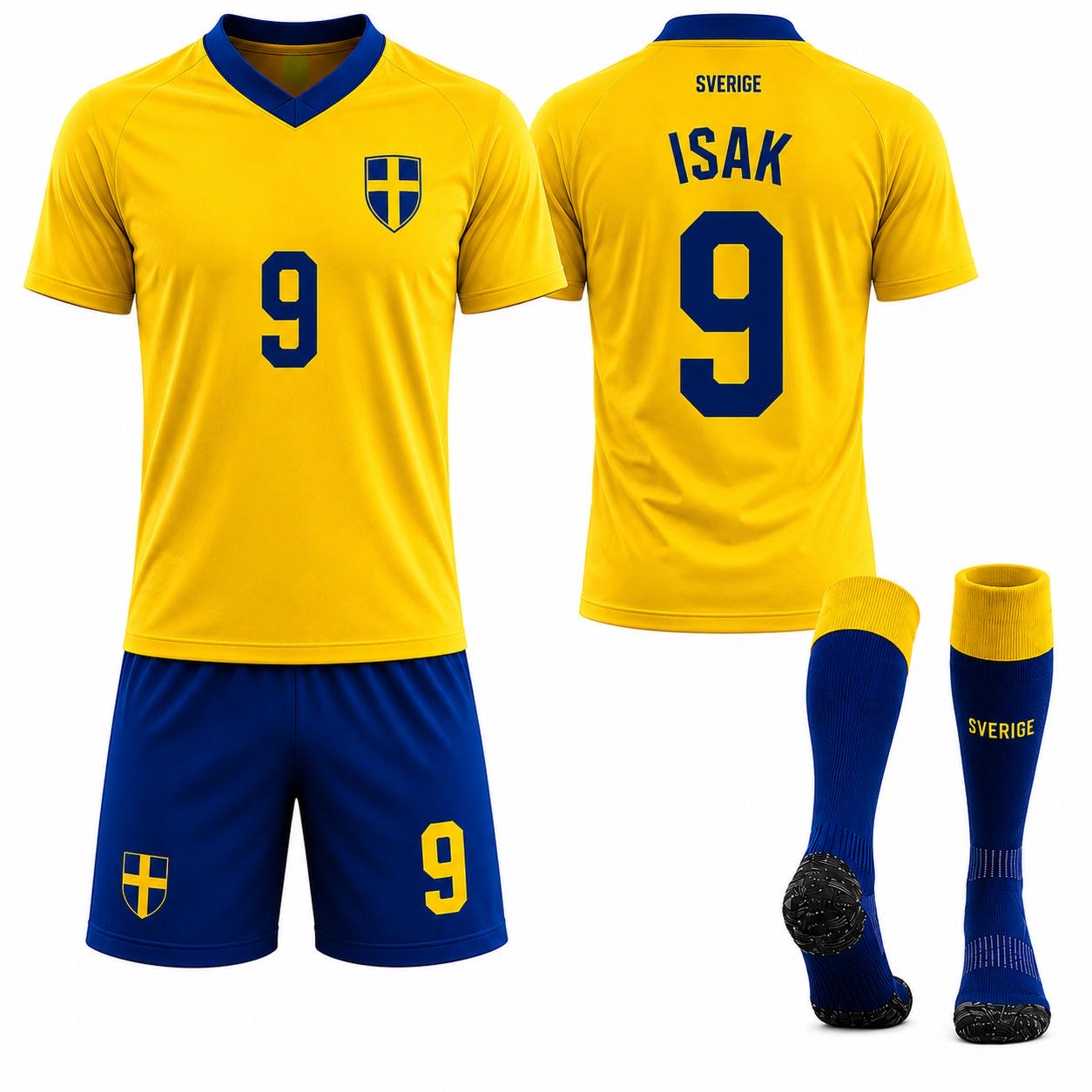 Sverige Supporterset 2026 – Barn & Ungdom