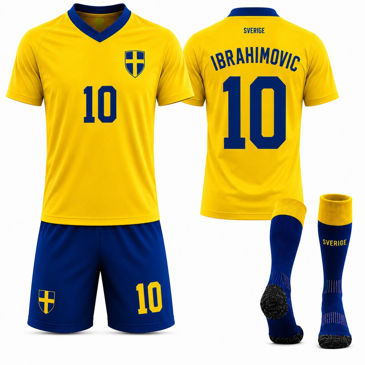 Sverige Supporterset 2026 – Barn & Ungdom
