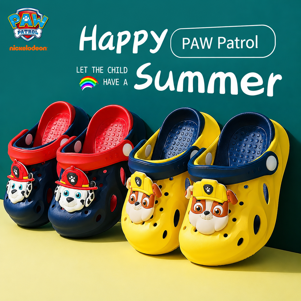 Paw Patrol Skor Barn – Halkfria Chase Clogs som Barn Älskar