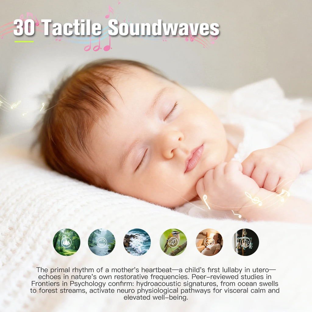 Uggleformad baby sömnhjälp musikspelare 30 ljud