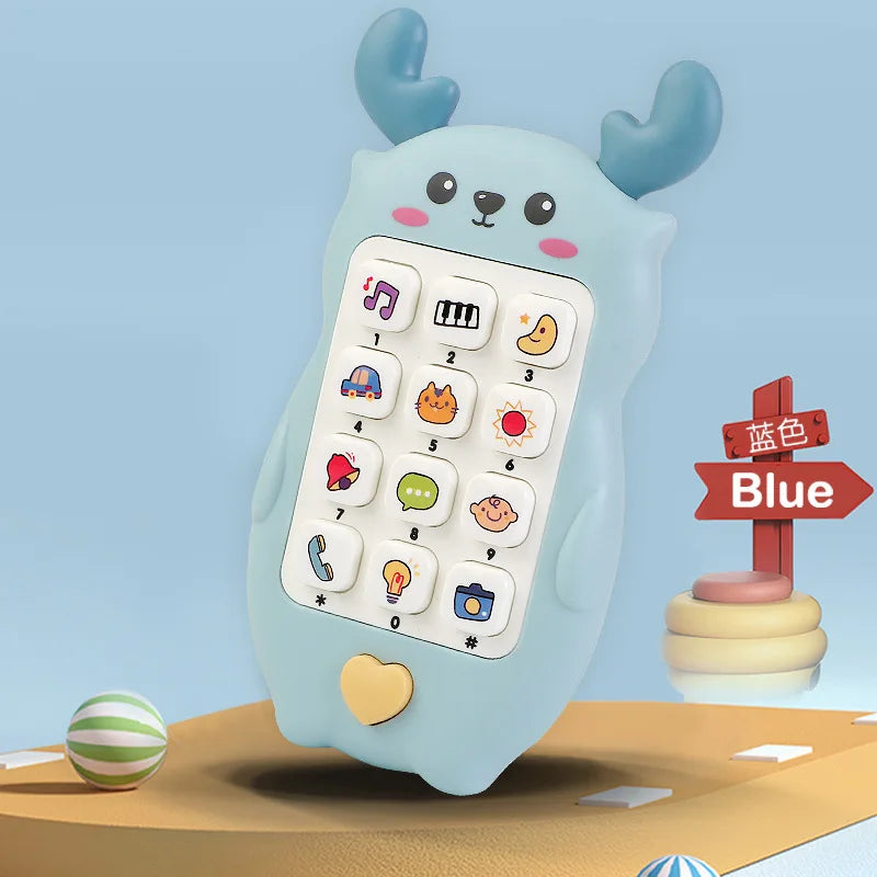 Baby Telefon Leksak med Ljud