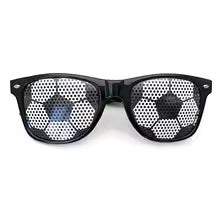 Fotbolls-VM Solglasögon – Svarta Unisex Glasögon med Flaggdesign