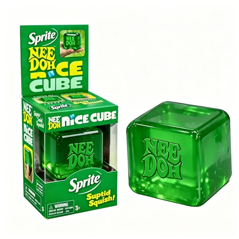 NeeDoh Nice Cube, Jellyfish Squishy & Butter Squishy