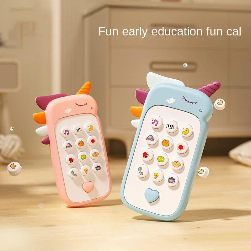 Baby Telefon Leksak med Ljud
