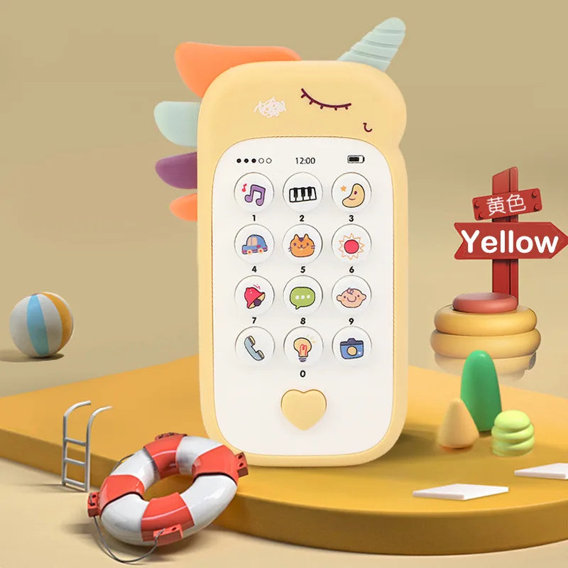 Baby Telefon Leksak med Ljud