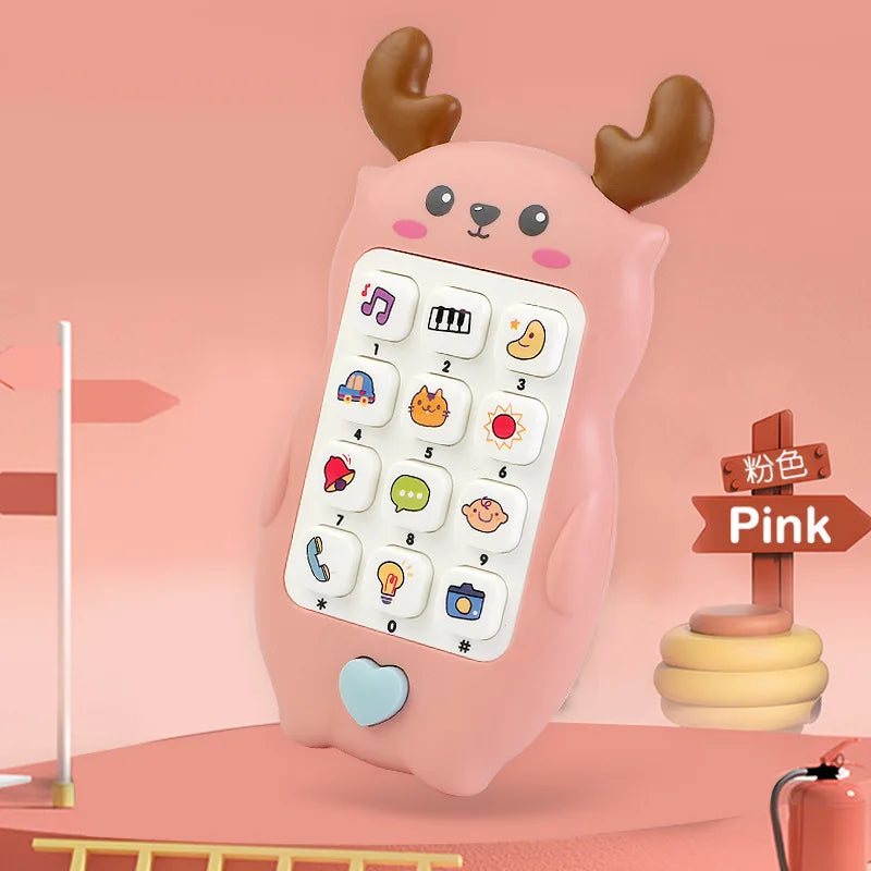 Baby Telefon Leksak med Ljud