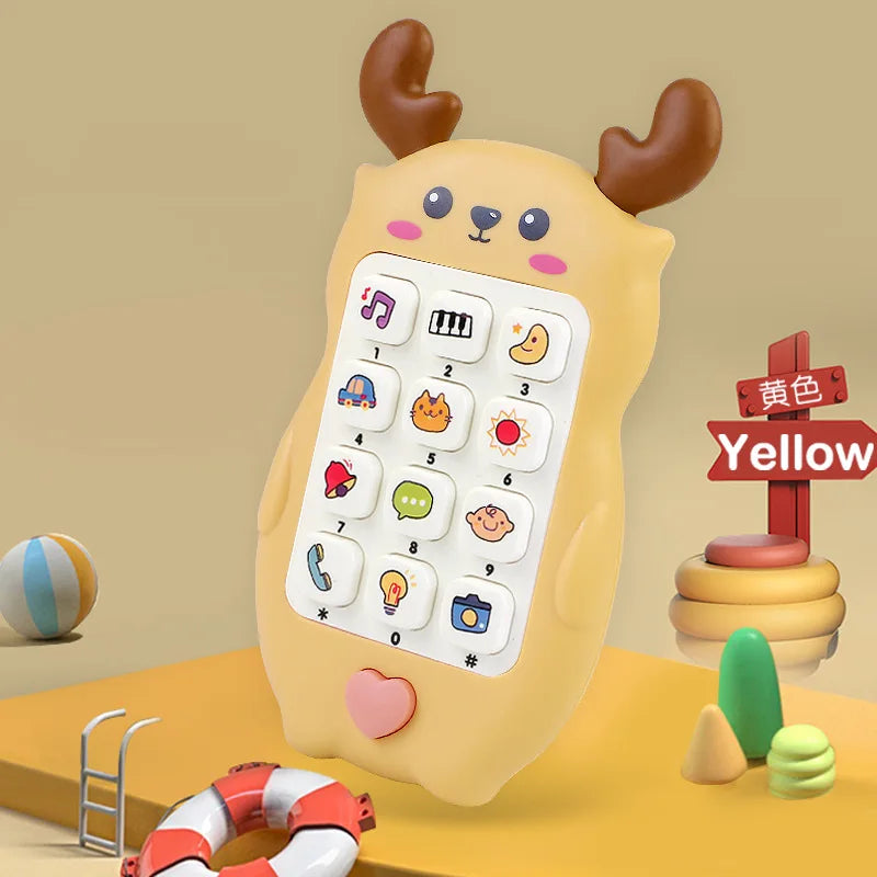 Baby Telefon Leksak med Ljud
