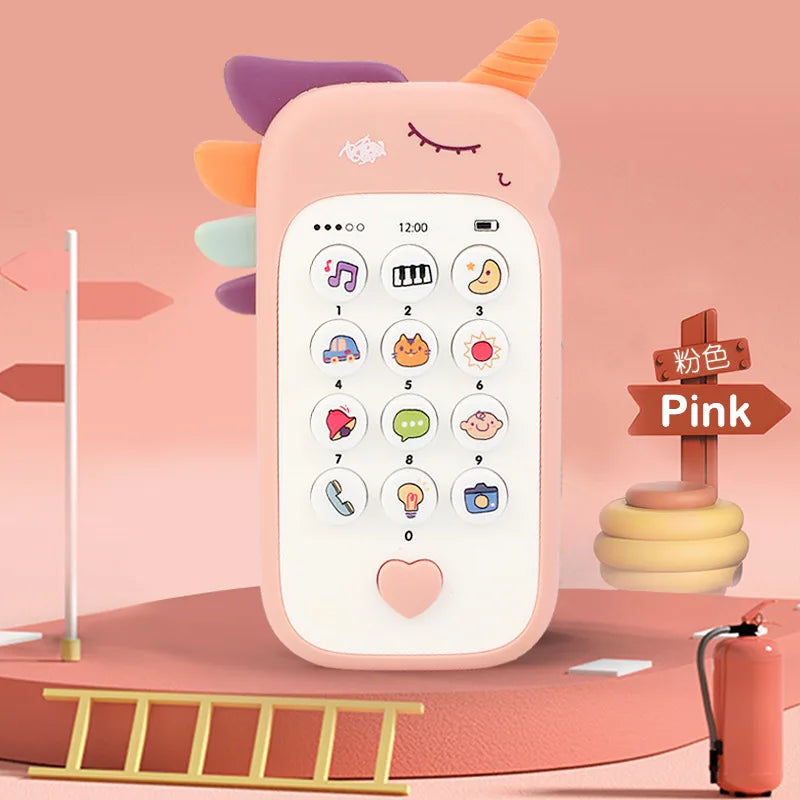 Baby Telefon Leksak med Ljud