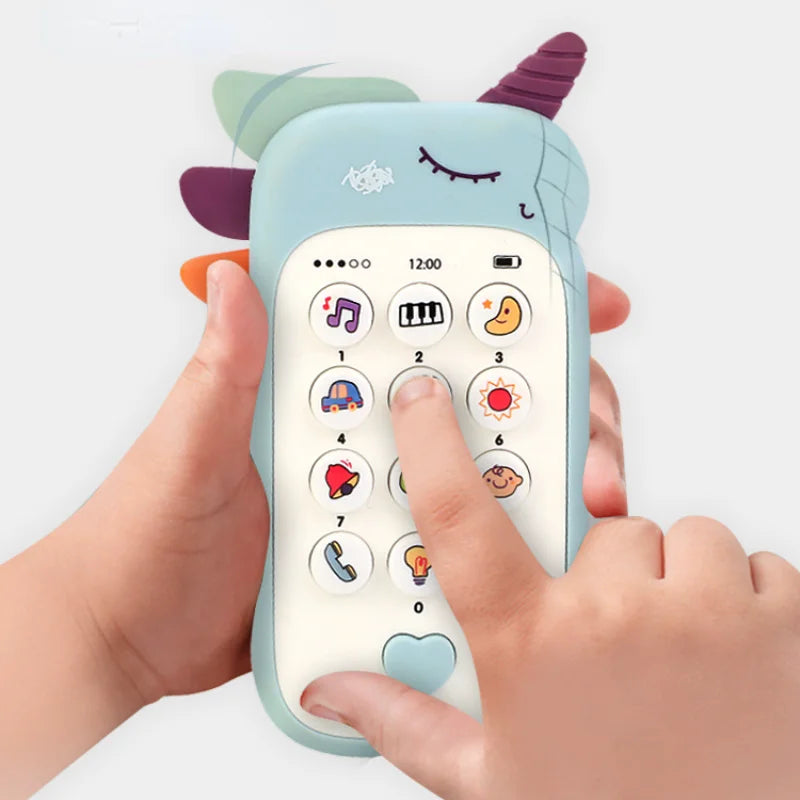 Baby Telefon Leksak med Ljud