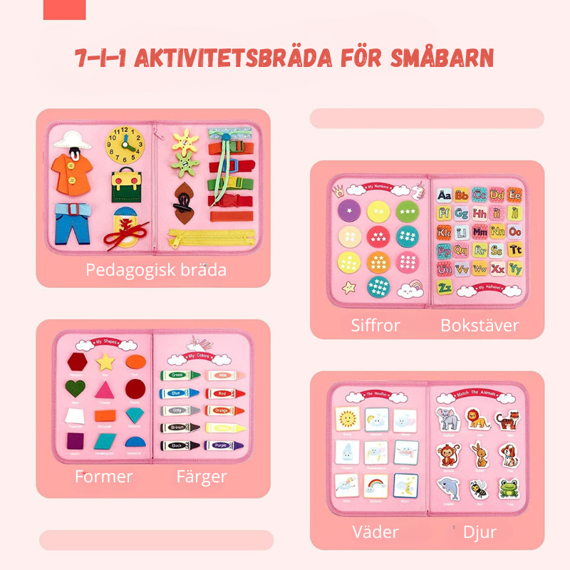 Pedagogisk aktivitetsbräda